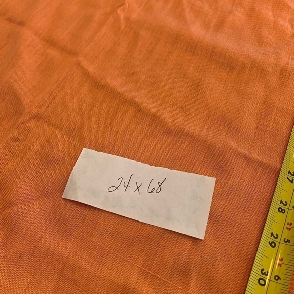 Lands End Scarf anti static color is fresh cantaloupe. One size NWT. Spring - Picture 5 of 8